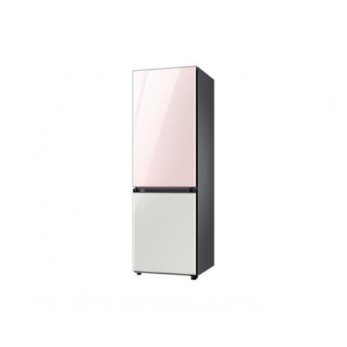 Samsung 339L bottom freezer refrigerator pink